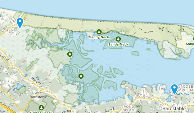 Barnstable, Massachusetts Map