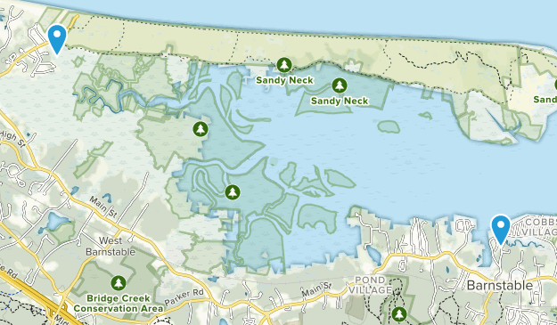 Barnstable, Massachusetts Map