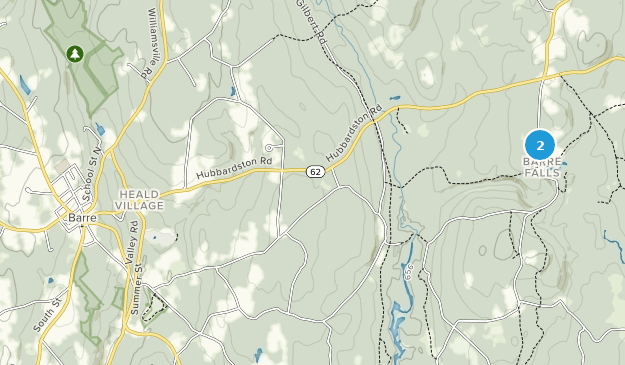 Barre, Massachusetts Map