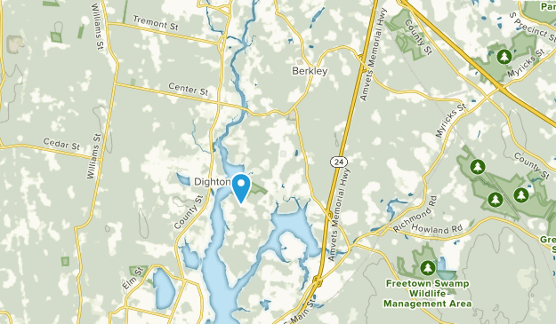 Berkley, Massachusetts Map