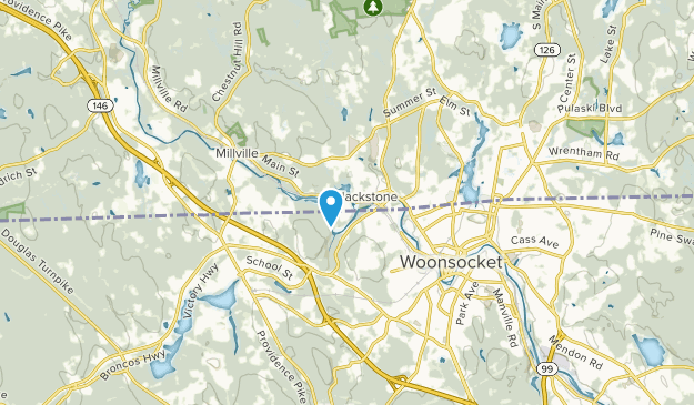 Blackstone, Massachusetts Map