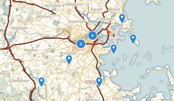 Boston, Massachusetts Map