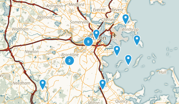 Boston, Massachusetts Map