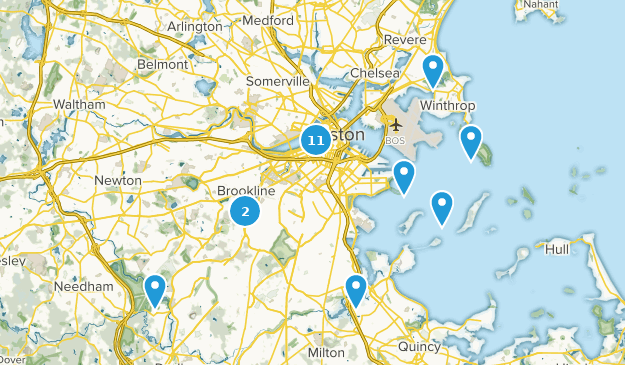 Boston, Massachusetts Map