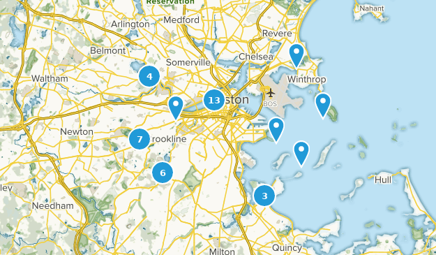Boston, Massachusetts Map