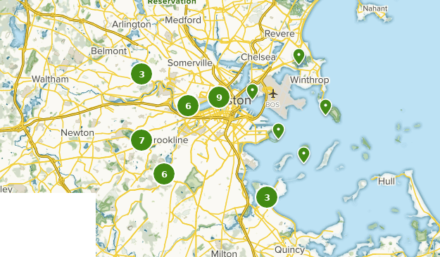 Boston, Massachusetts Map