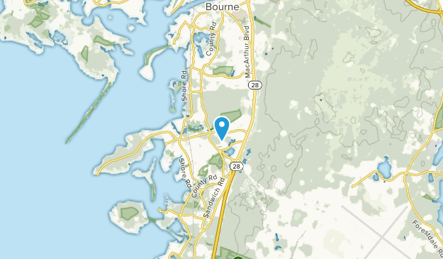 Bourne, Massachusetts Map