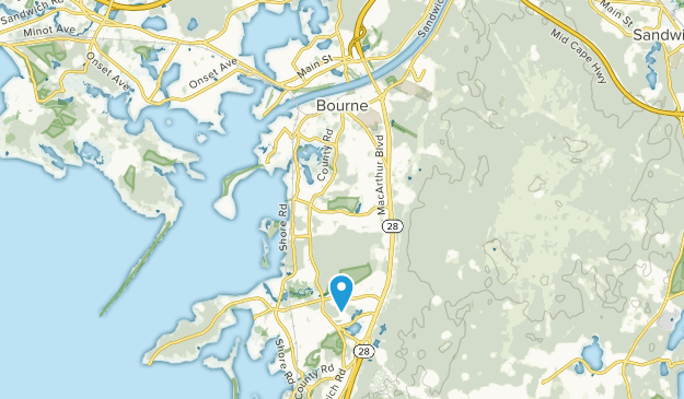 Bourne, Massachusetts Map