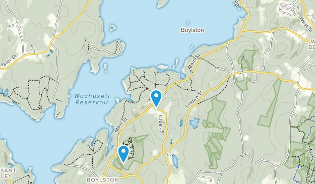 Boylston, Massachusetts Map