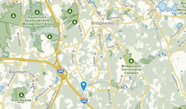 Bridgewater, Massachusetts Map