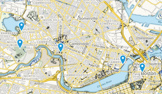 Cambridge, Massachusetts Map