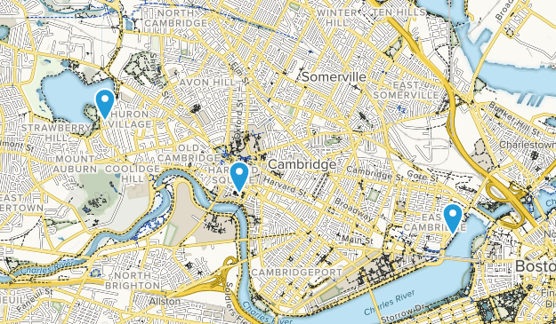 Cambridge, Massachusetts Map