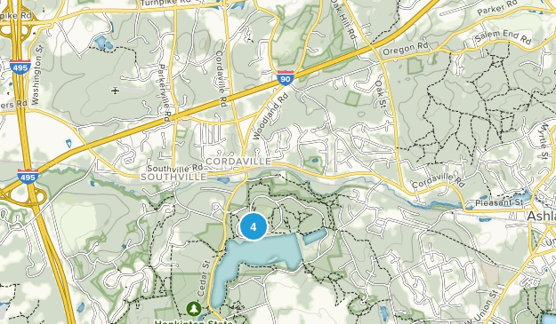 Cordaville, Massachusetts Map