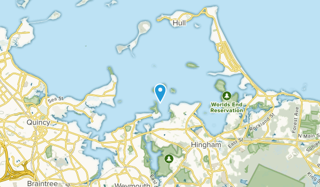 Crow Point, Massachusetts Map