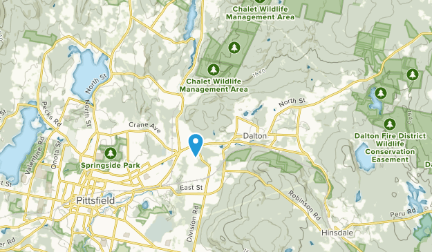Dalton, Massachusetts Map