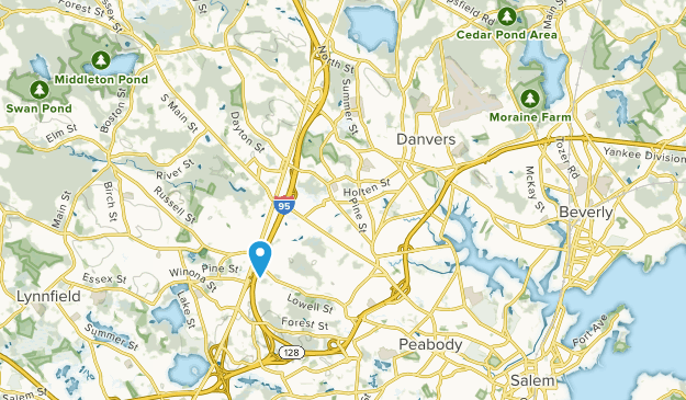 Danvers, Massachusetts Map