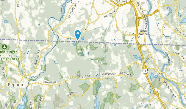 Dunstable, Massachusetts Map