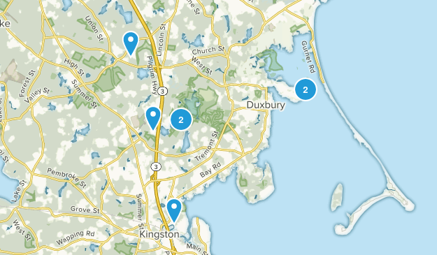 Duxbury, Massachusetts Map