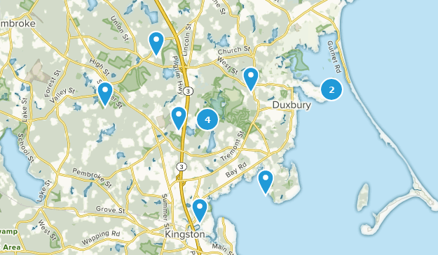 Duxbury, Massachusetts Map