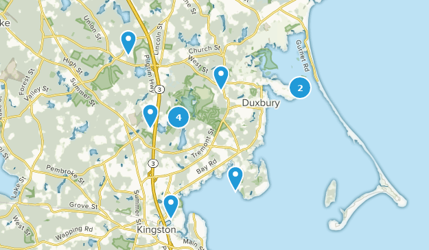 Duxbury, Massachusetts Map