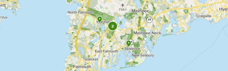 Map Of East Falmouth Ma Best 10 Trails And Hikes In East Falmouth | Alltrails