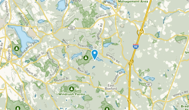 East Parish, Massachusetts Map