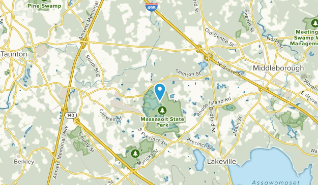 East Taunton, Massachusetts Map