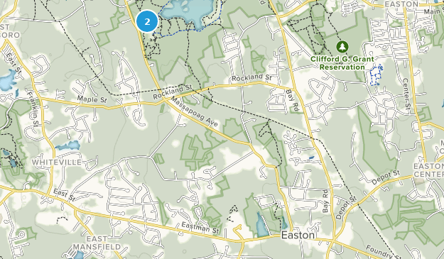 Easton, Massachusetts Map