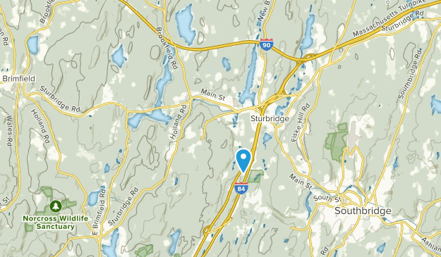 Fiskdale, Massachusetts Map