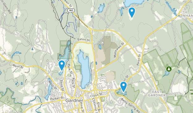 Gardner, Massachusetts Map