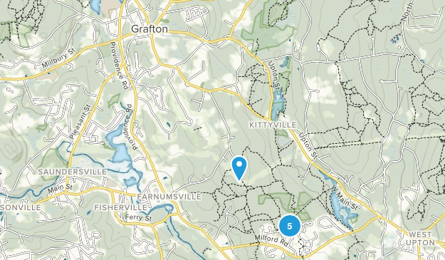 Grafton, Massachusetts Map