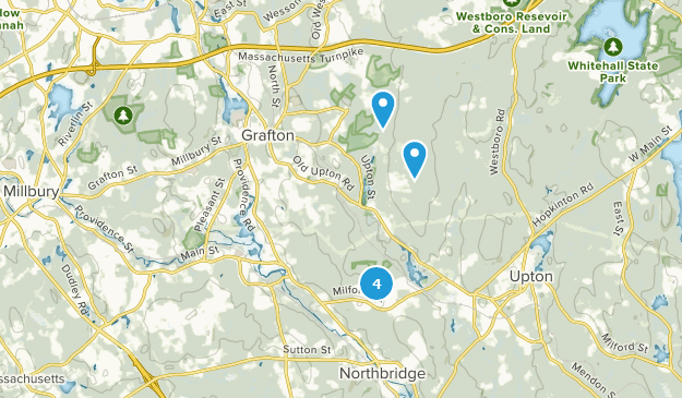 Grafton, Massachusetts Map