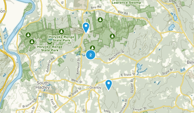 Granby, Massachusetts Map