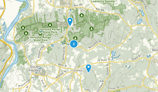 Granby, Massachusetts Map