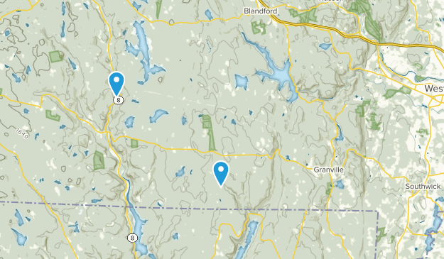 Granville, Massachusetts Map