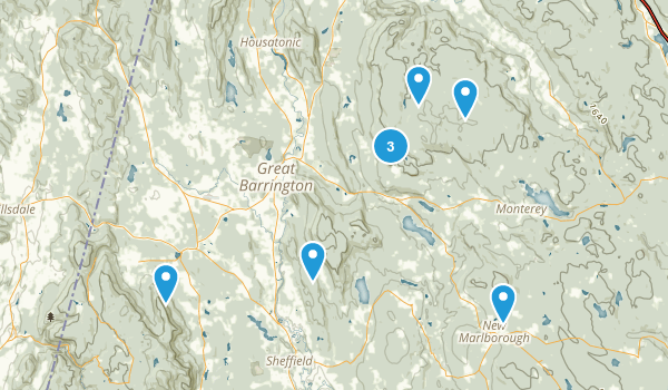 Great Barrington, Massachusetts Map