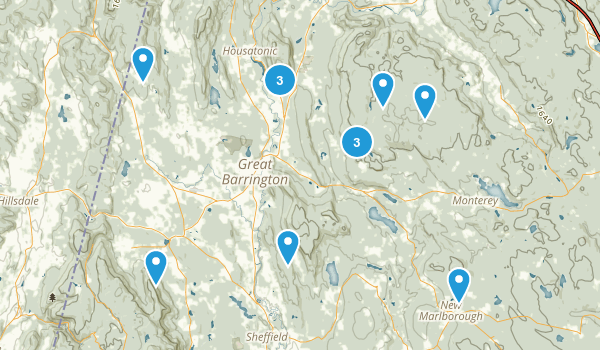 Great Barrington, Massachusetts Map