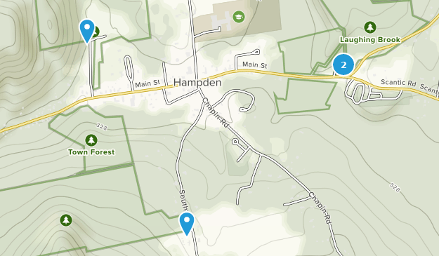 Hampden, Massachusetts Map