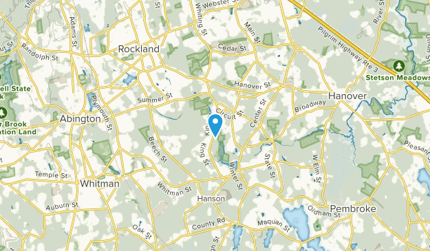 Hanover, Massachusetts Map