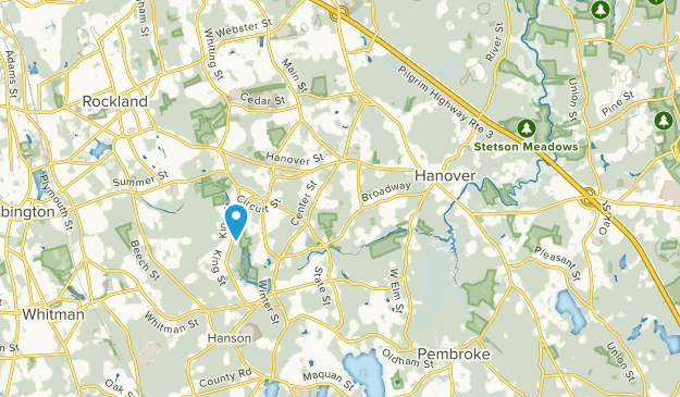Hanover, Massachusetts Map