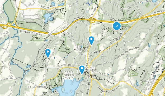 Harvard, Massachusetts Map
