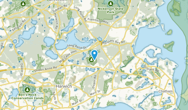 Harwich, Massachusetts Map