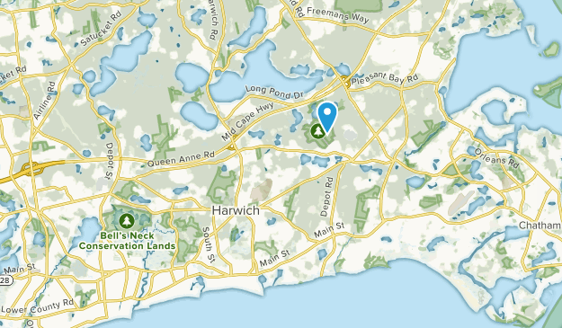 Harwich, Massachusetts Map