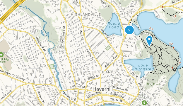 Haverhill, Massachusetts Map