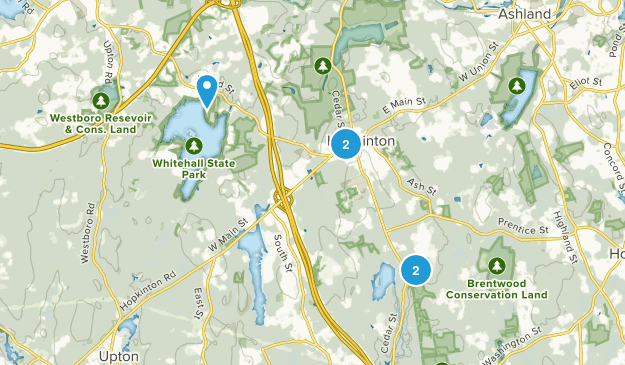Hopkinton, Massachusetts Map