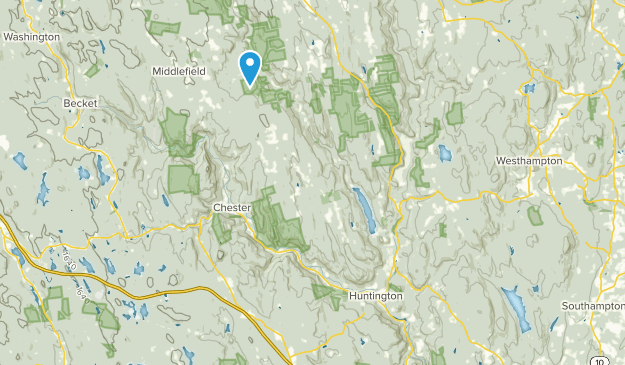 Huntington, Massachusetts Map