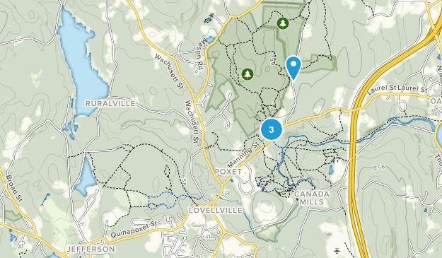 Jefferson, Massachusetts Map