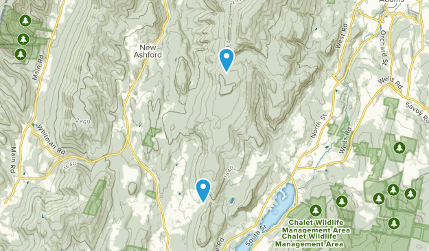 Lanesborough, Massachusetts Map