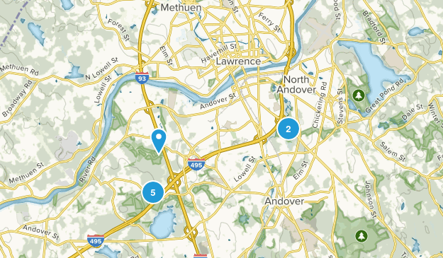 Lawrence, Massachusetts Map