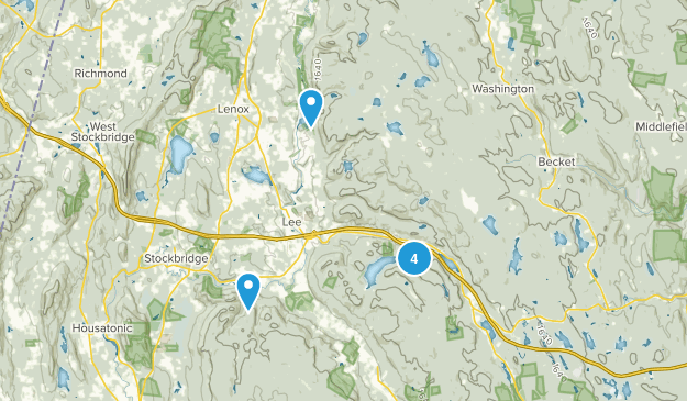 Lee, Massachusetts Map